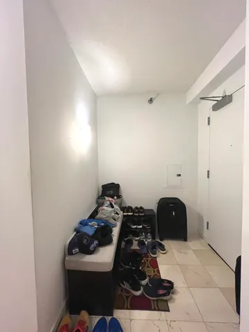 a room with storage and utility