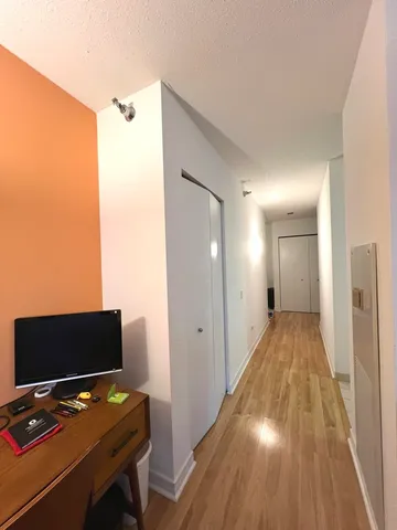 a view of room with workspace