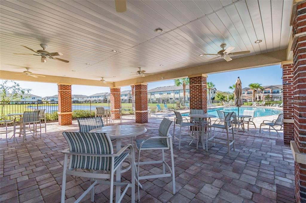 9152 Fox Sparrow Road Tampa, FL 33626 - Photo 28 of 32 a view of a dining room with furniture window and outside view