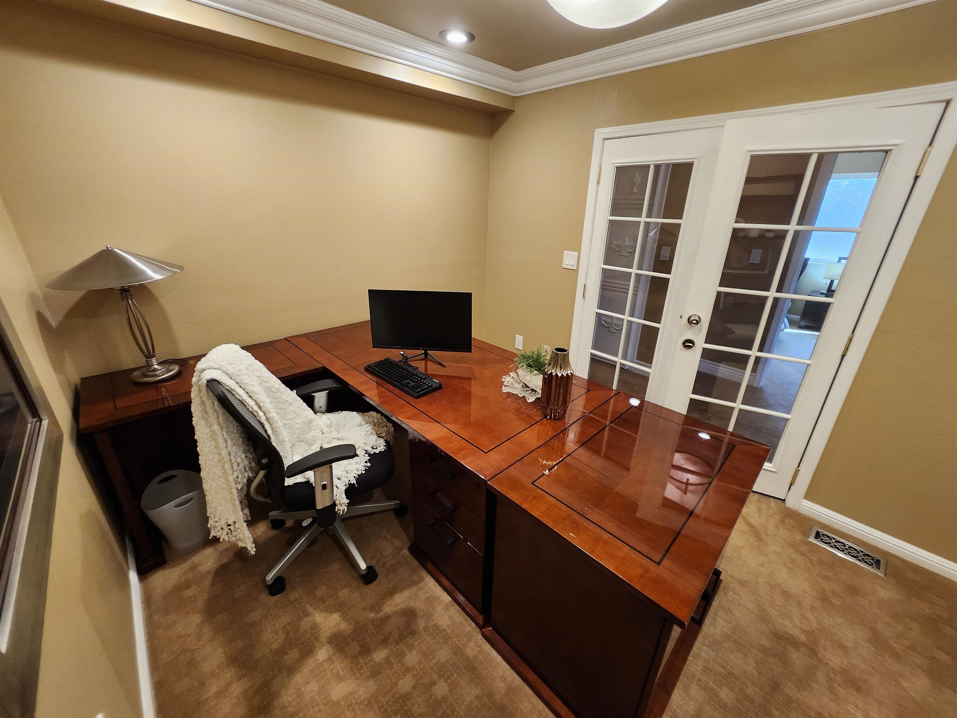 1823 Mockingbird Place Danville, CA 94526 - Photo 50 of 60 a view of a workspace with furniture and wooden floor