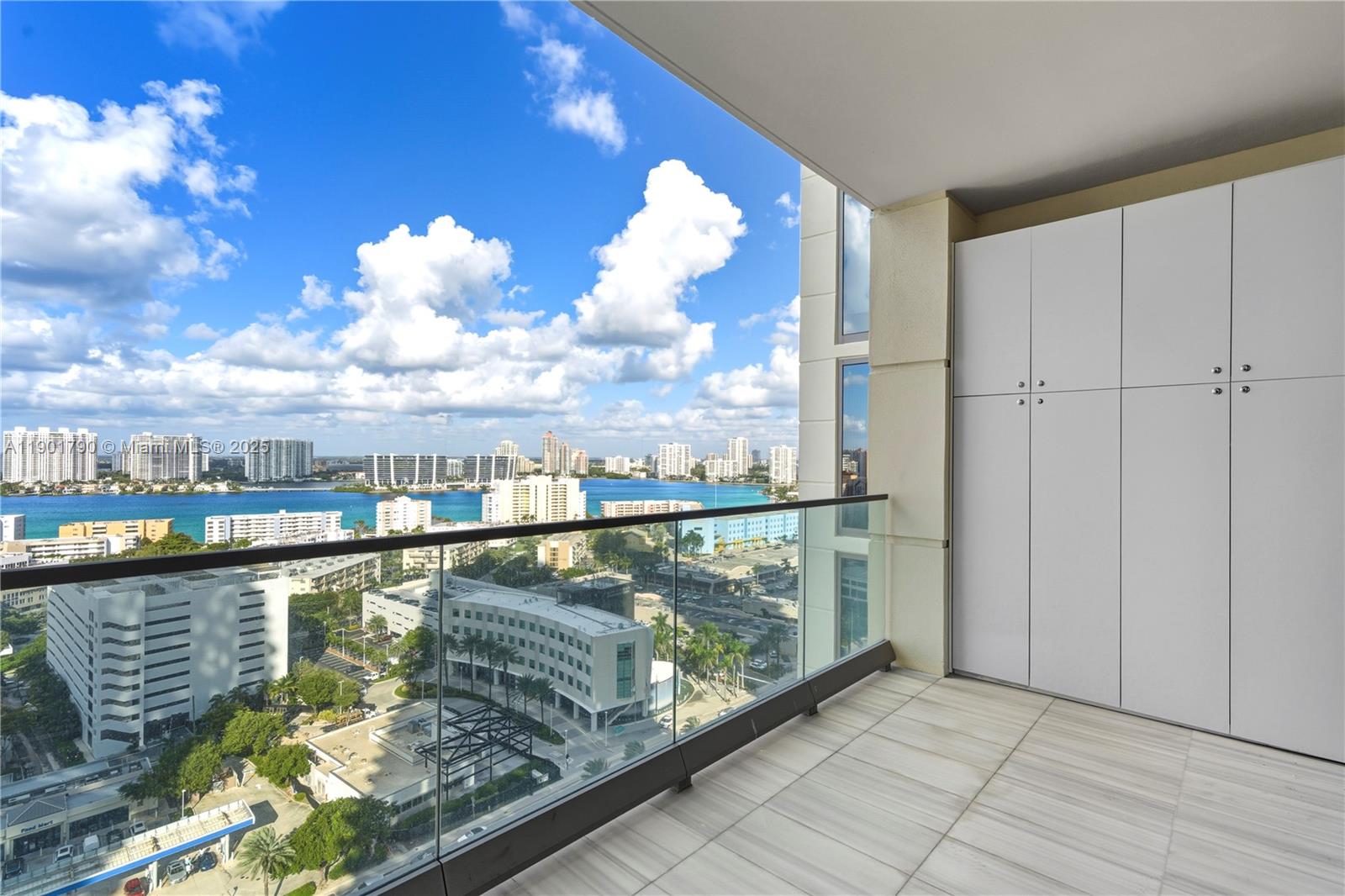 17901 Collins Avenue, Unit 1803 Sunny Isles Beach, FL 33160 - Photo 30 of 57 a view of city from a balcony