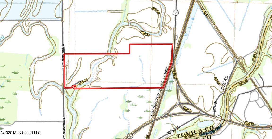 Hot Thornton Road Tunica, MS 38676 - Photo 29 of 29 topo