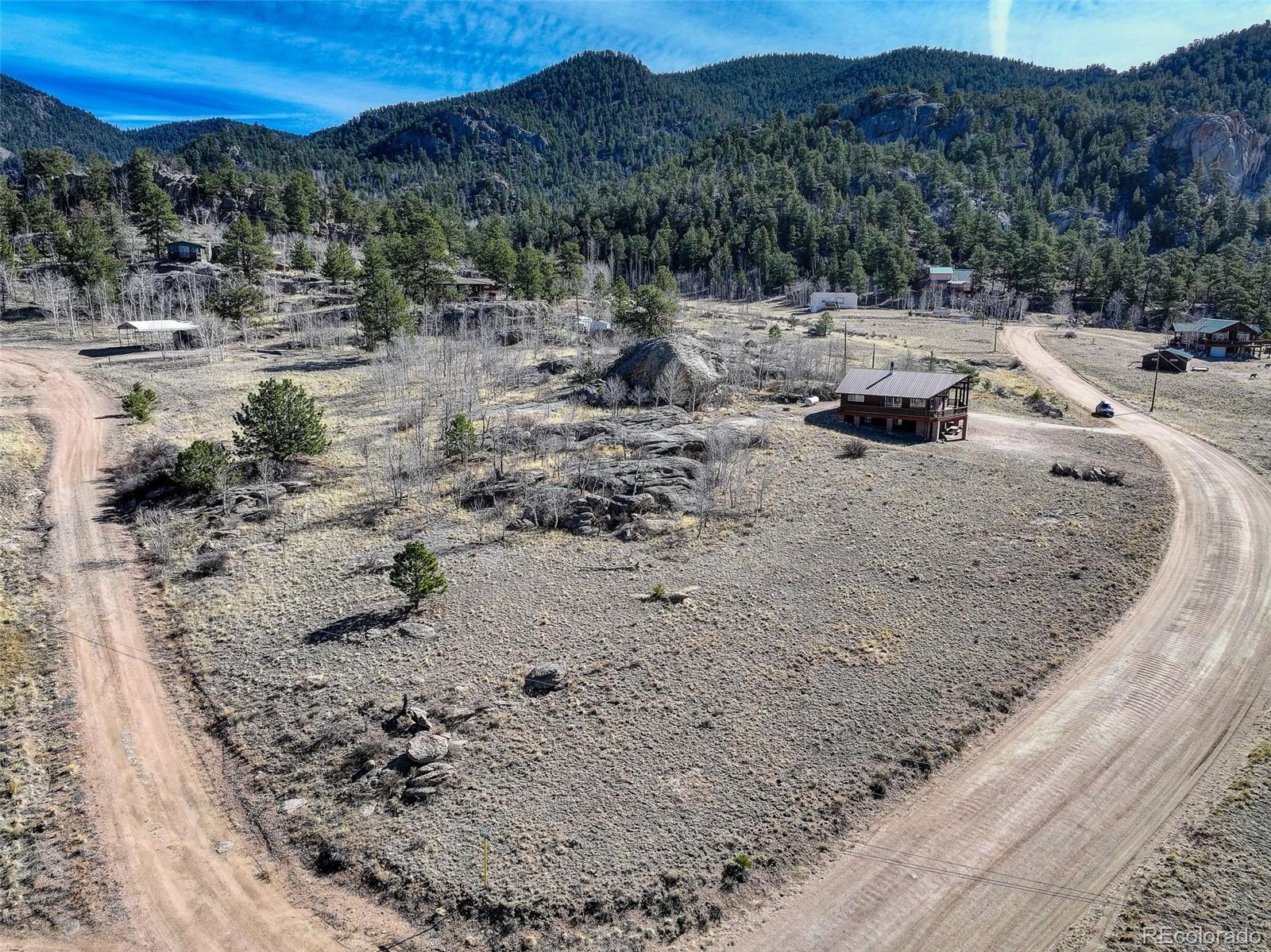 151 Tiara Road Lake George, CO 80827 - Photo 3 of 13 a view of a backyard of a house