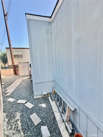 a view of a house with wooden floor