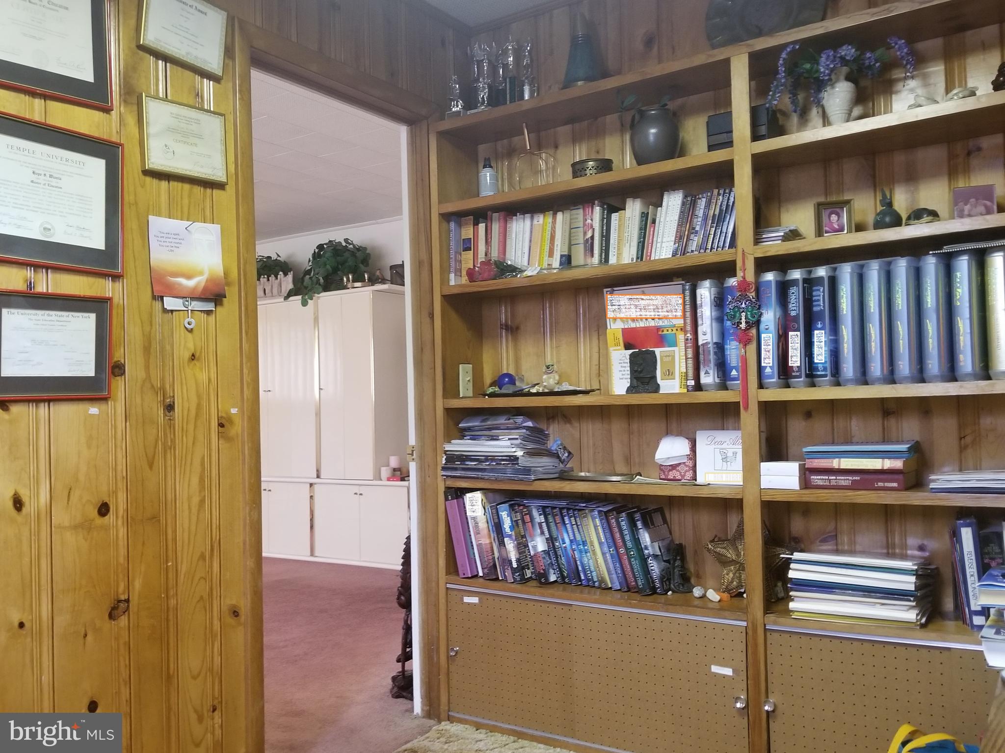 9 Red Berry Road Levittown, PA 19056 - Photo 34 of 44 Office - bookshelves