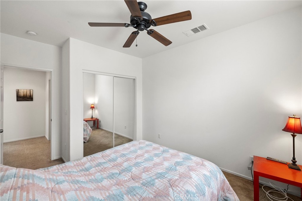 34072 Corktree Road Lake Elsinore, CA 92532 - Photo 19 of 53 Upgraded Mirrored Wardrobe & Ceiling Fan