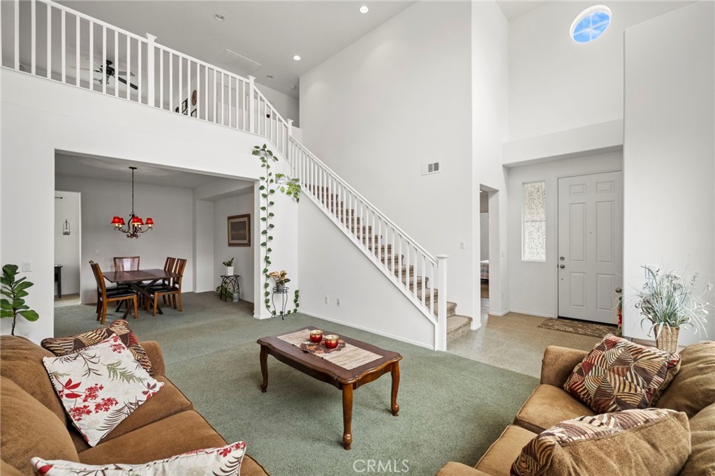 34072 Corktree Road Lake Elsinore, CA 92532 - Photo 5 of 53 Stairs have view to the downstairs for a even more wonderful open feel!