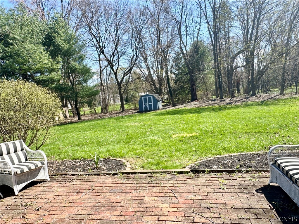 7297 Dabney Lane Manlius, NY 13066 - Photo 45 of 47 Brick Paver Patio & Backyard