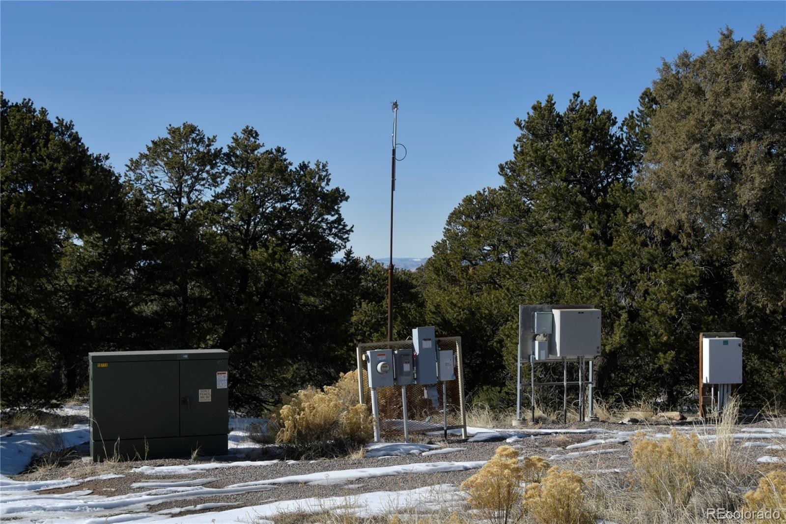 Naropa Tract Crestone, CO 81131 - Photo 21 of 22 a outdoor view of a house with tree s