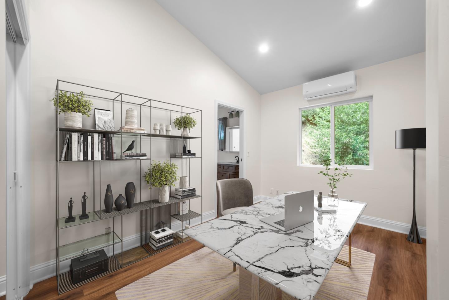 975 Logan Creek Road Boulder Creek, CA 95006 - Photo 37 of 41 a living room with furniture and a window