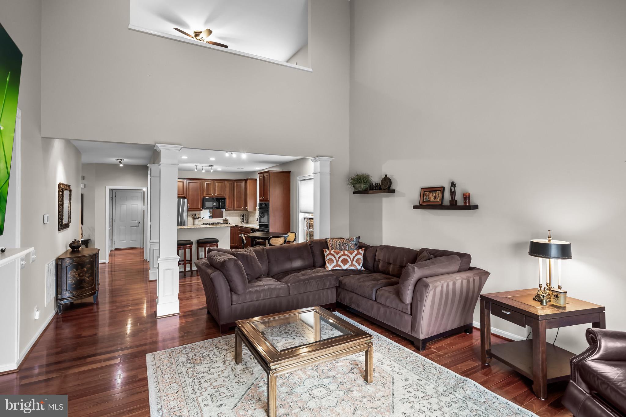 77 Pennington Court Delanco, NJ 08075 - Photo 19 of 46 a living room with furniture and wooden floor