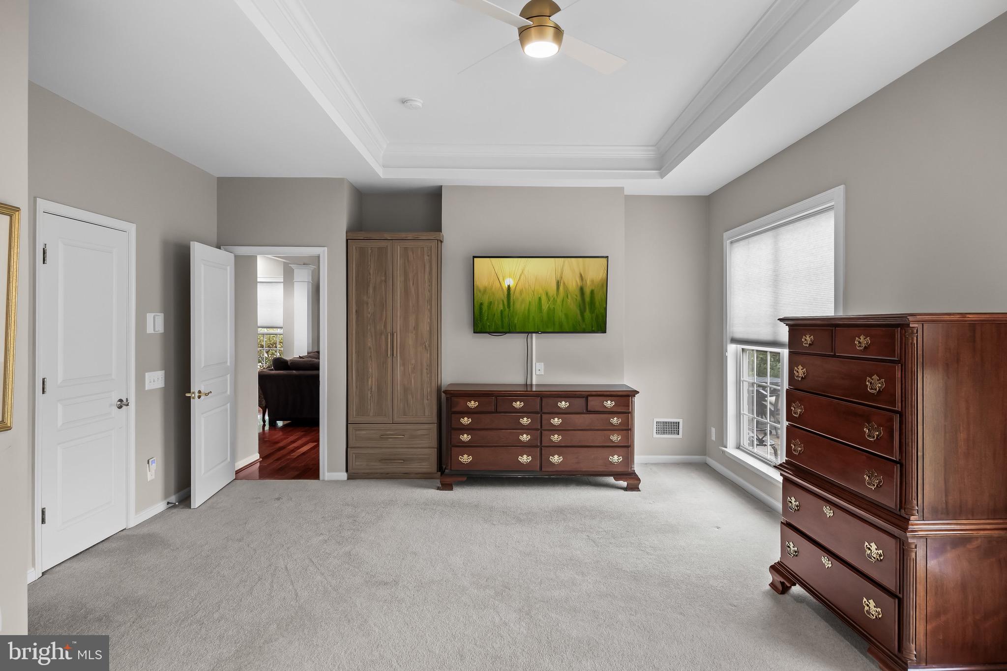 77 Pennington Court Delanco, NJ 08075 - Photo 21 of 46 a view of a bedroom with furniture and window