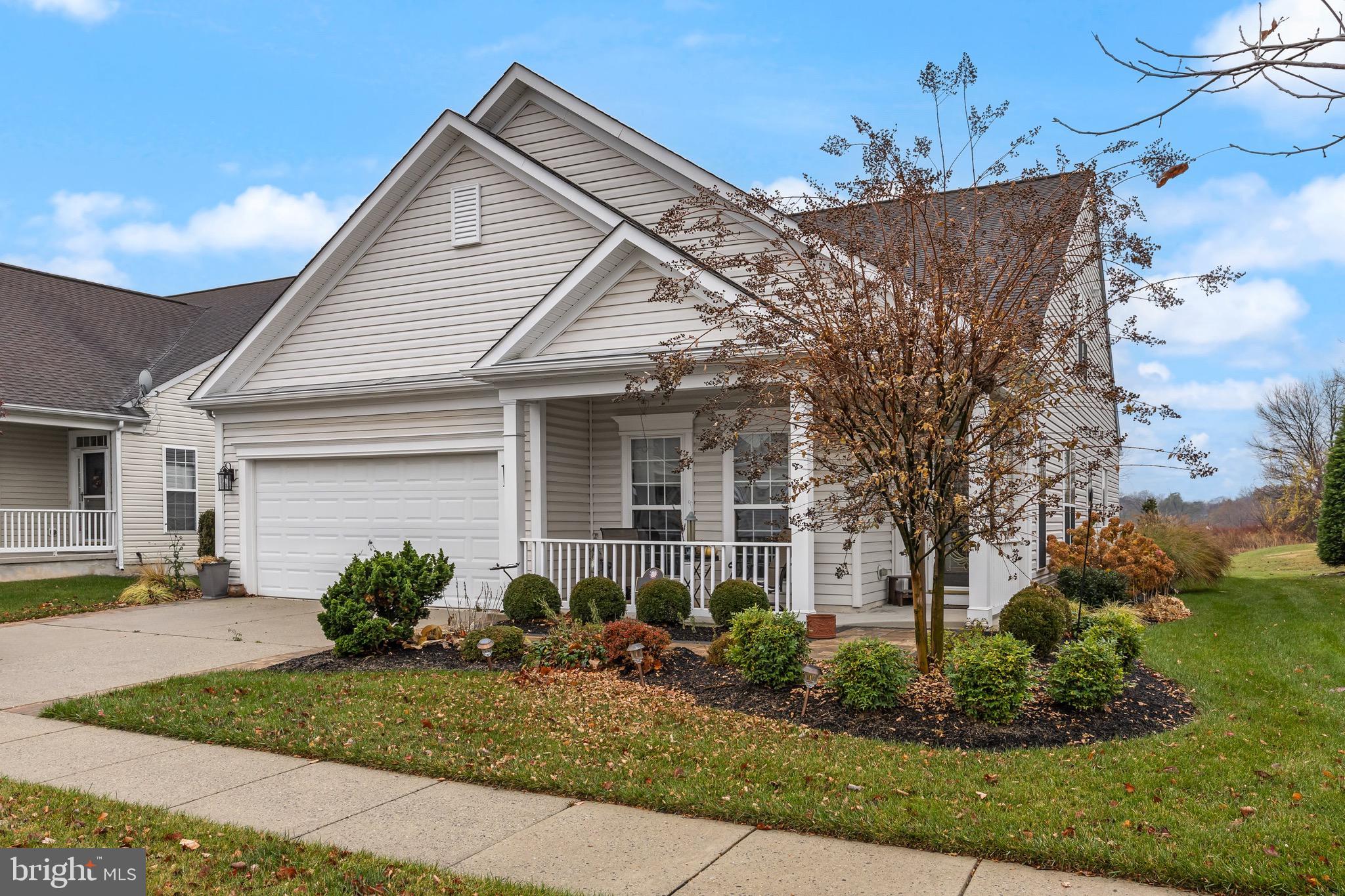 77 Pennington Court Delanco, NJ 08075 - Photo 5 of 46 a front view of a house with garden
