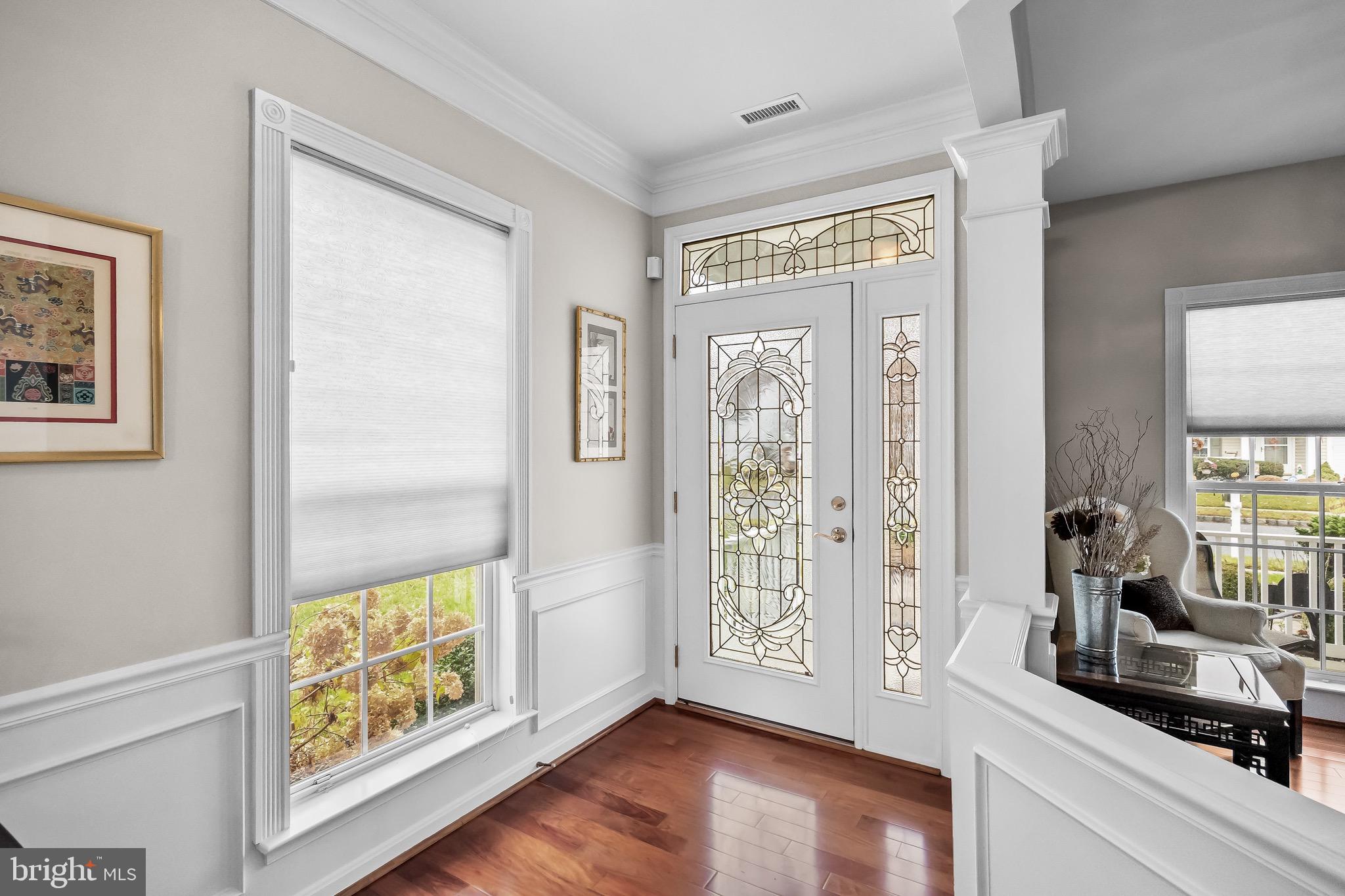 77 Pennington Court Delanco, NJ 08075 - Photo 7 of 46 a view of an entryway with wooden floor