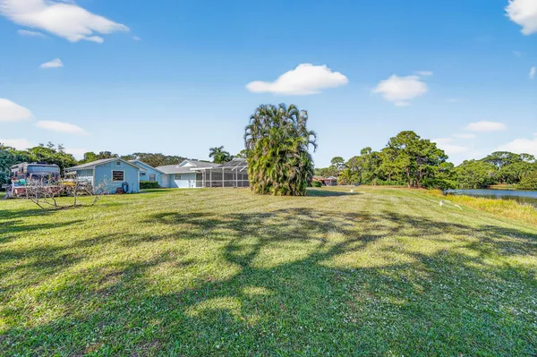 a view of a green field