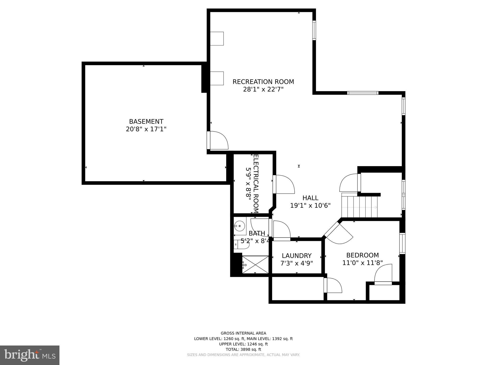 9825 Kraft Hill Road Perry Hall, MD 21128 - Photo 51 of 52 Floor Plan