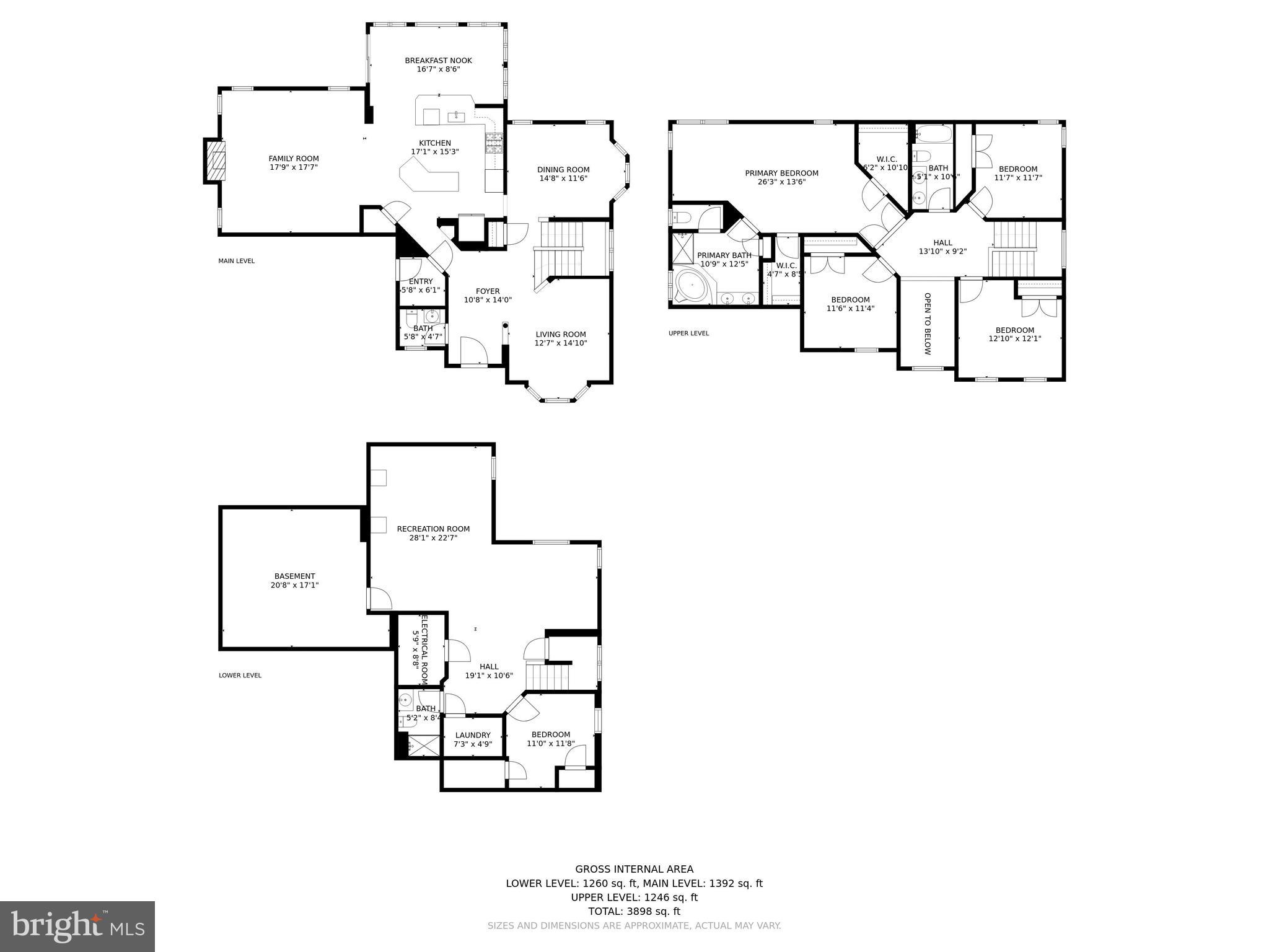 9825 Kraft Hill Road Perry Hall, MD 21128 - Photo 52 of 52 Floor Plan