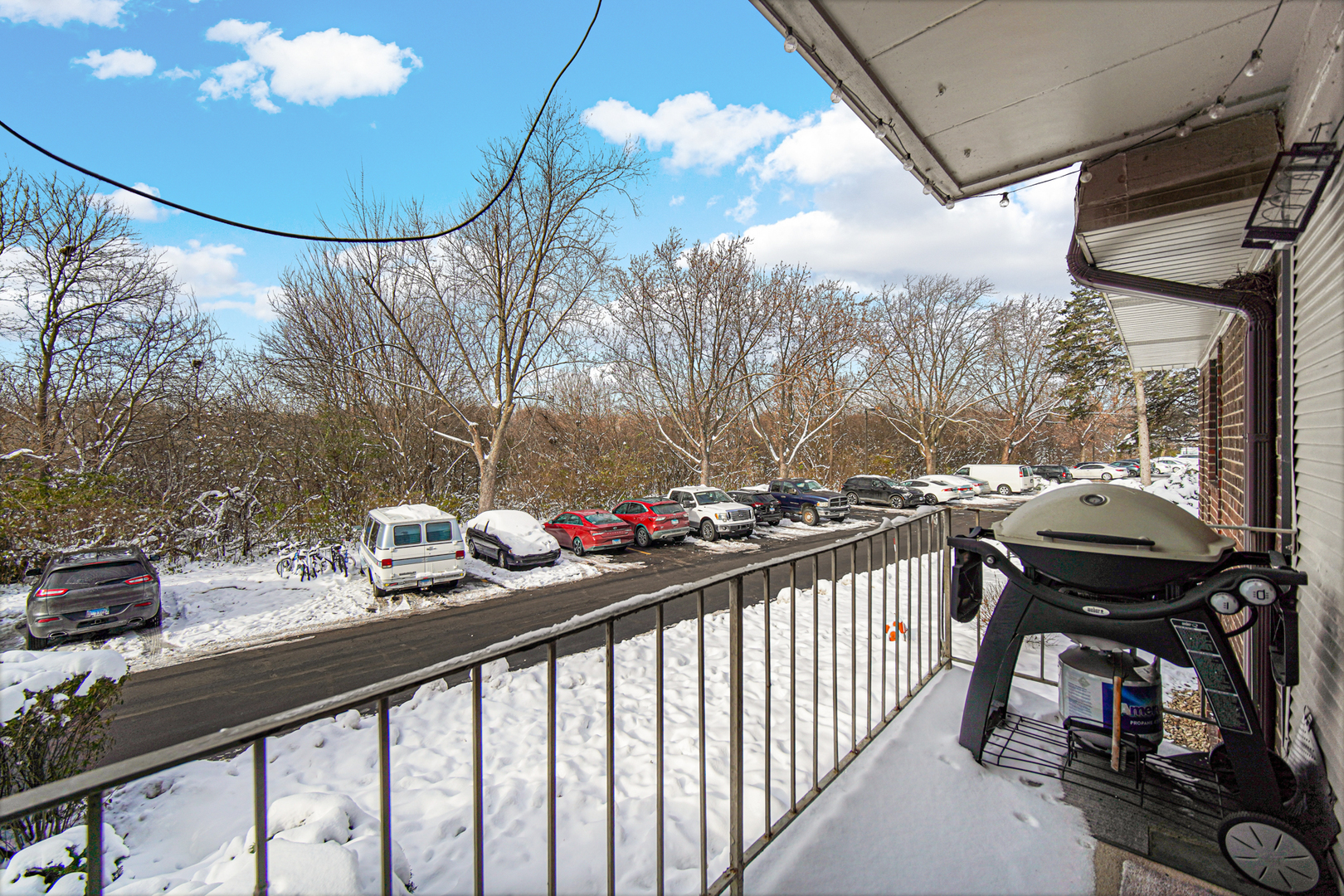 124 East Bailey Road, Unit E Naperville, IL 60565 - Photo 14 of 20 a view of city from balcony
