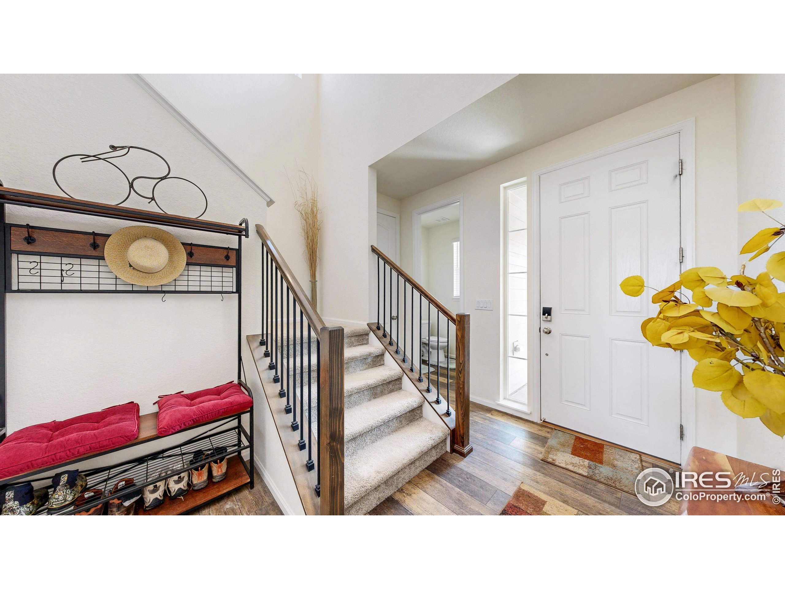 4861 St Vrain Road Firestone, CO 80504 - Photo 13 of 43 a black and white photo of a living room