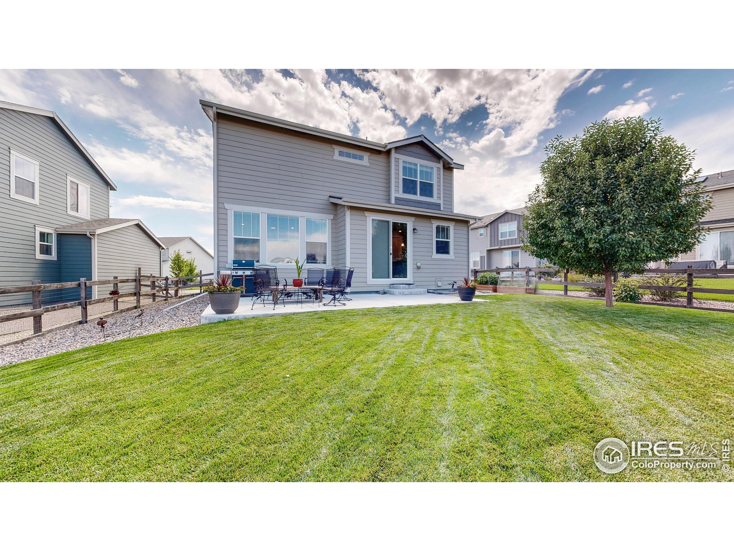 4861 St Vrain Road Firestone, CO 80504 - Photo 29 of 43 a black and white photo of a house
