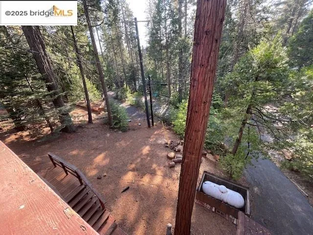 a view of a small space