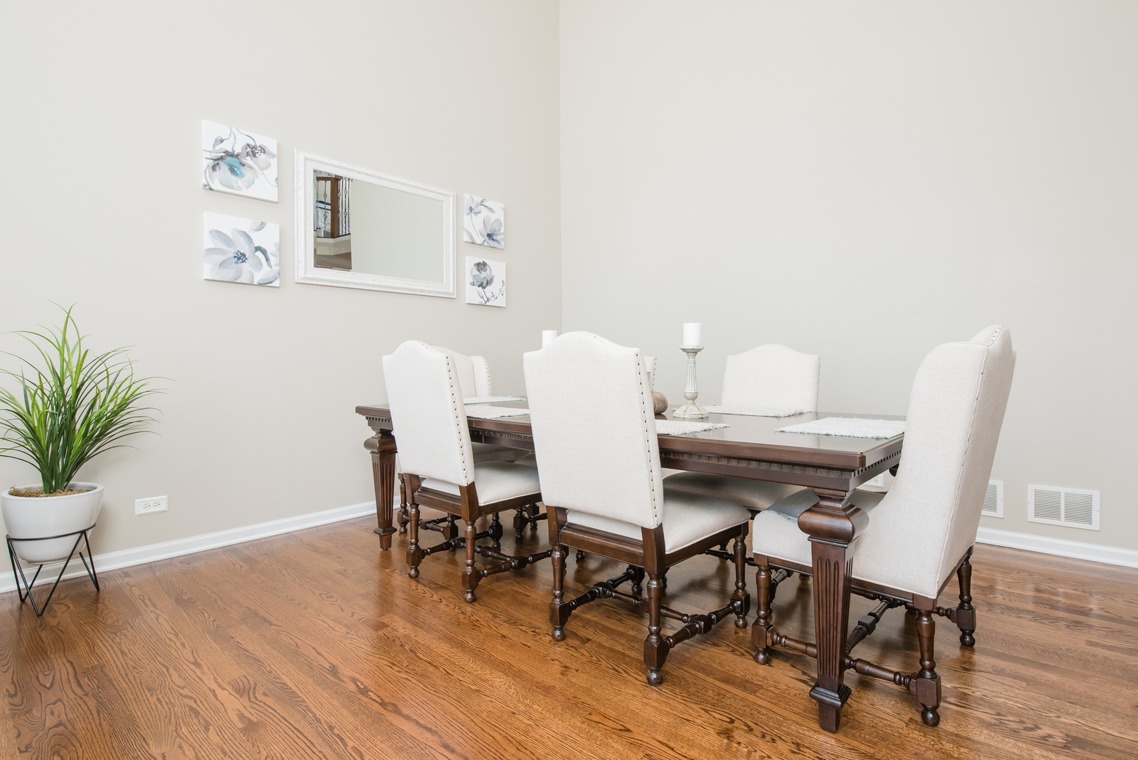 524 Bridgestone Court Inverness, IL 60010 - Photo 6 of 44 a view of a dining room with furniture and wooden floor