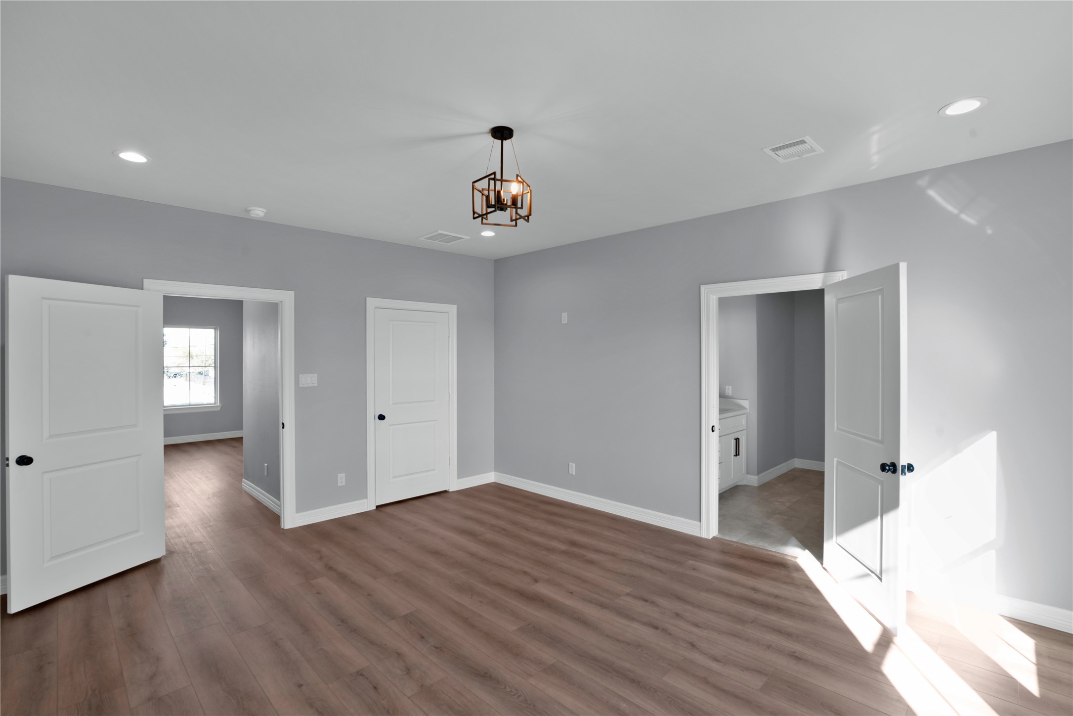 1715 Valleyview Drive La Porte, TX 77571 - Photo 14 of 15 a view of an empty room and wooden floor