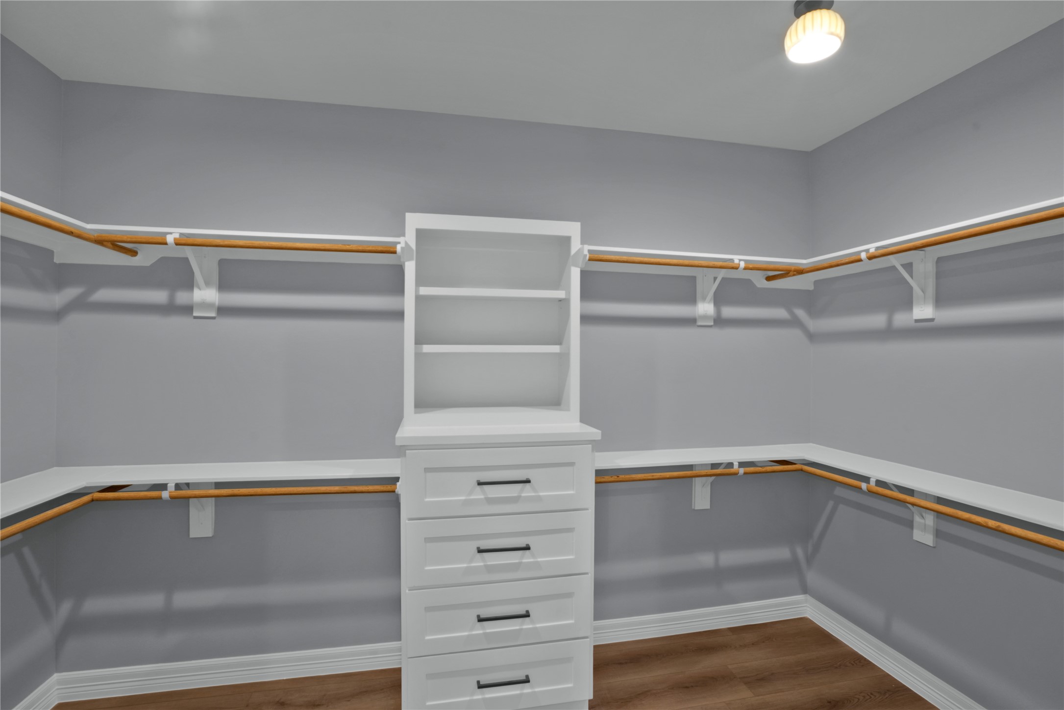 1715 Valleyview Drive La Porte, TX 77571 - Photo 15 of 15 a view of walk in closet with empty racks