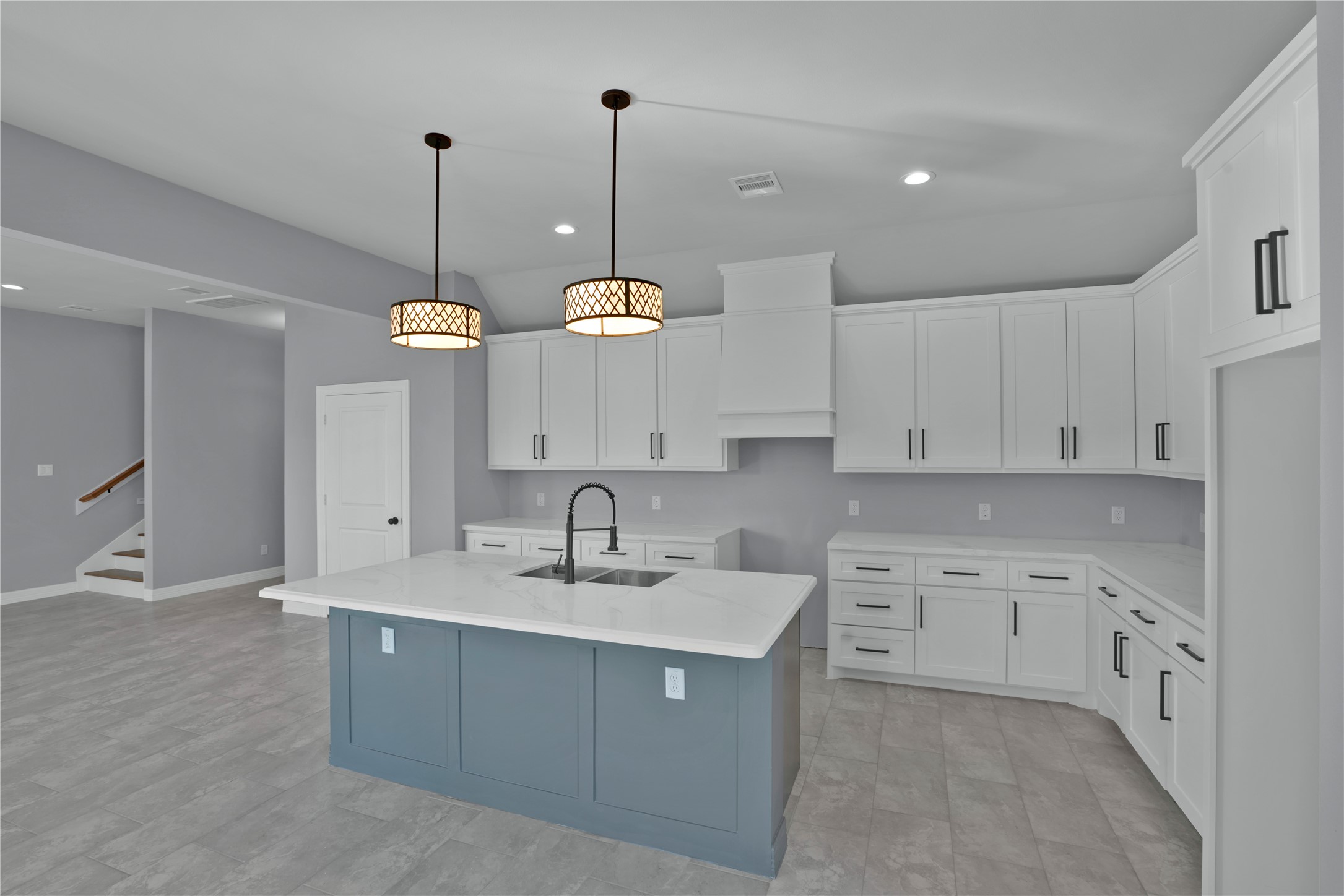 1715 Valleyview Drive La Porte, TX 77571 - Photo 6 of 15 a kitchen with a sink counter top space and cabinets