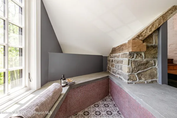 a view of park with bench and trees