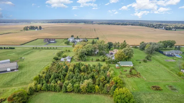 a view of an ocean and beach