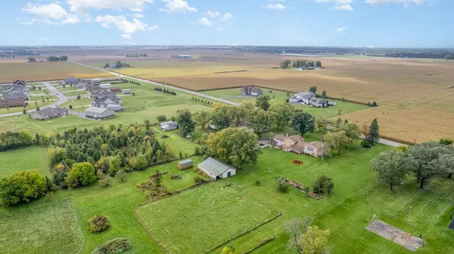 a view of an ocean and beach