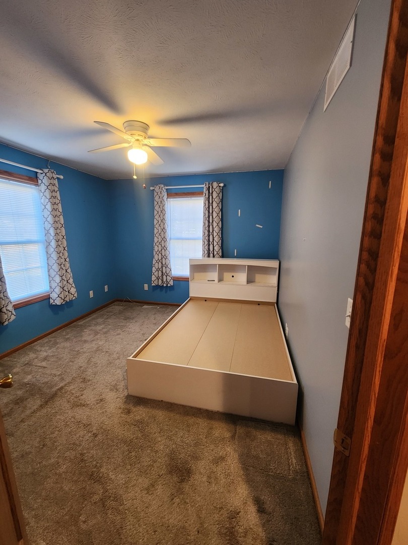302 South Walnut Street Colfax, IL 61728 - Photo 17 of 25 a room with a bed and window