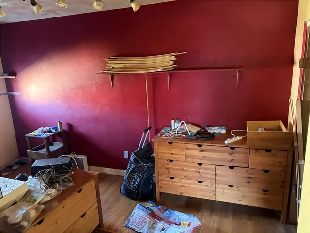 a view of a room with closet