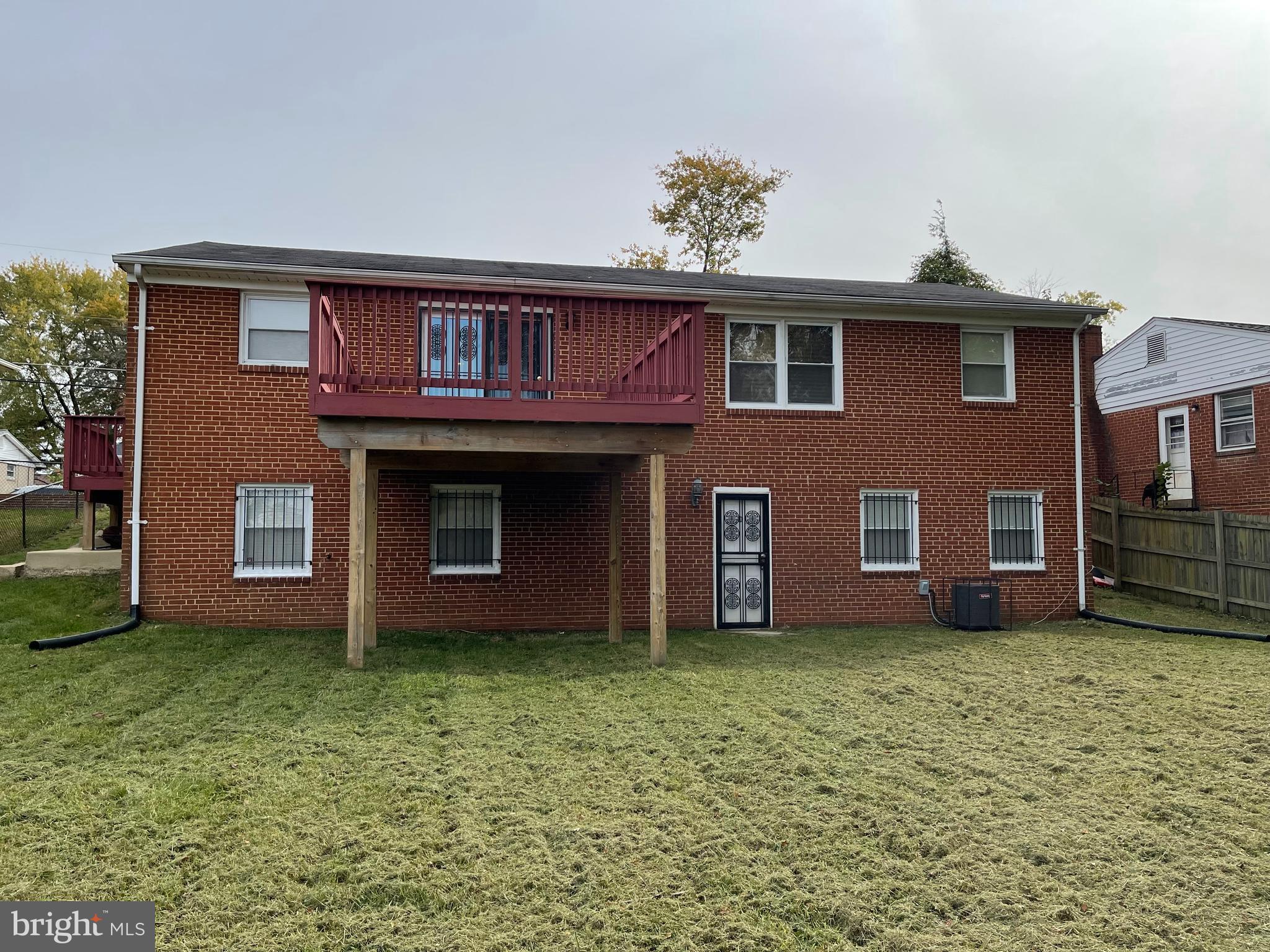 2000 Gaither Street Temple Hills, MD 20748 - Photo 15 of 16 Back of house with rear Entrance