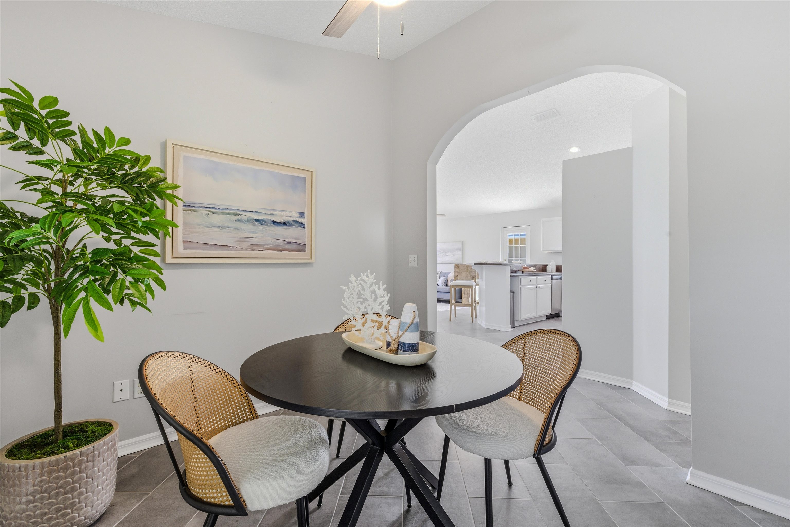 207 11th Street St. Augustine, FL 32080 - Photo 17 of 28 a dining room with furniture and window