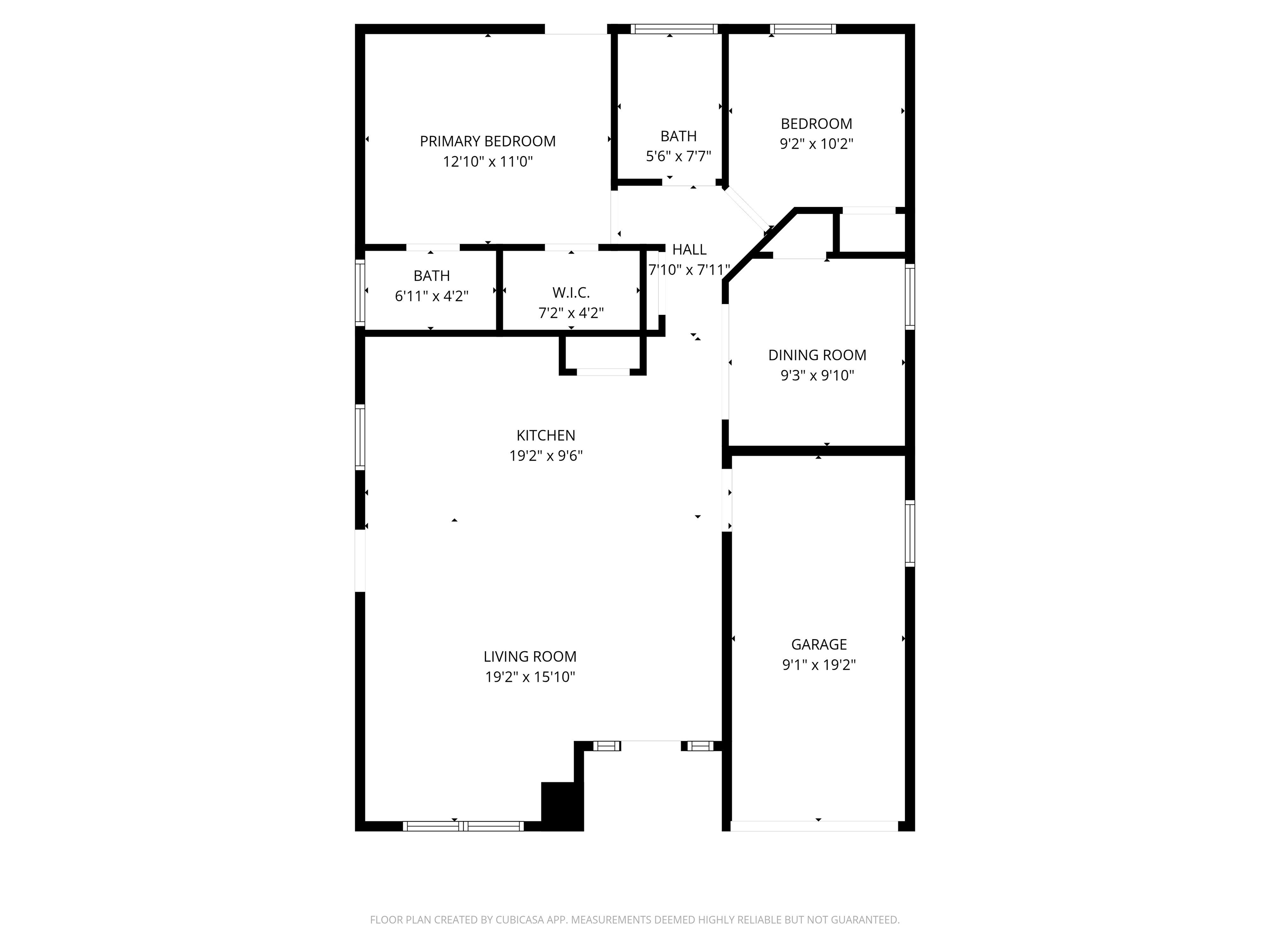207 11th Street St. Augustine, FL 32080 - Photo 27 of 28 a picture of a floor plan