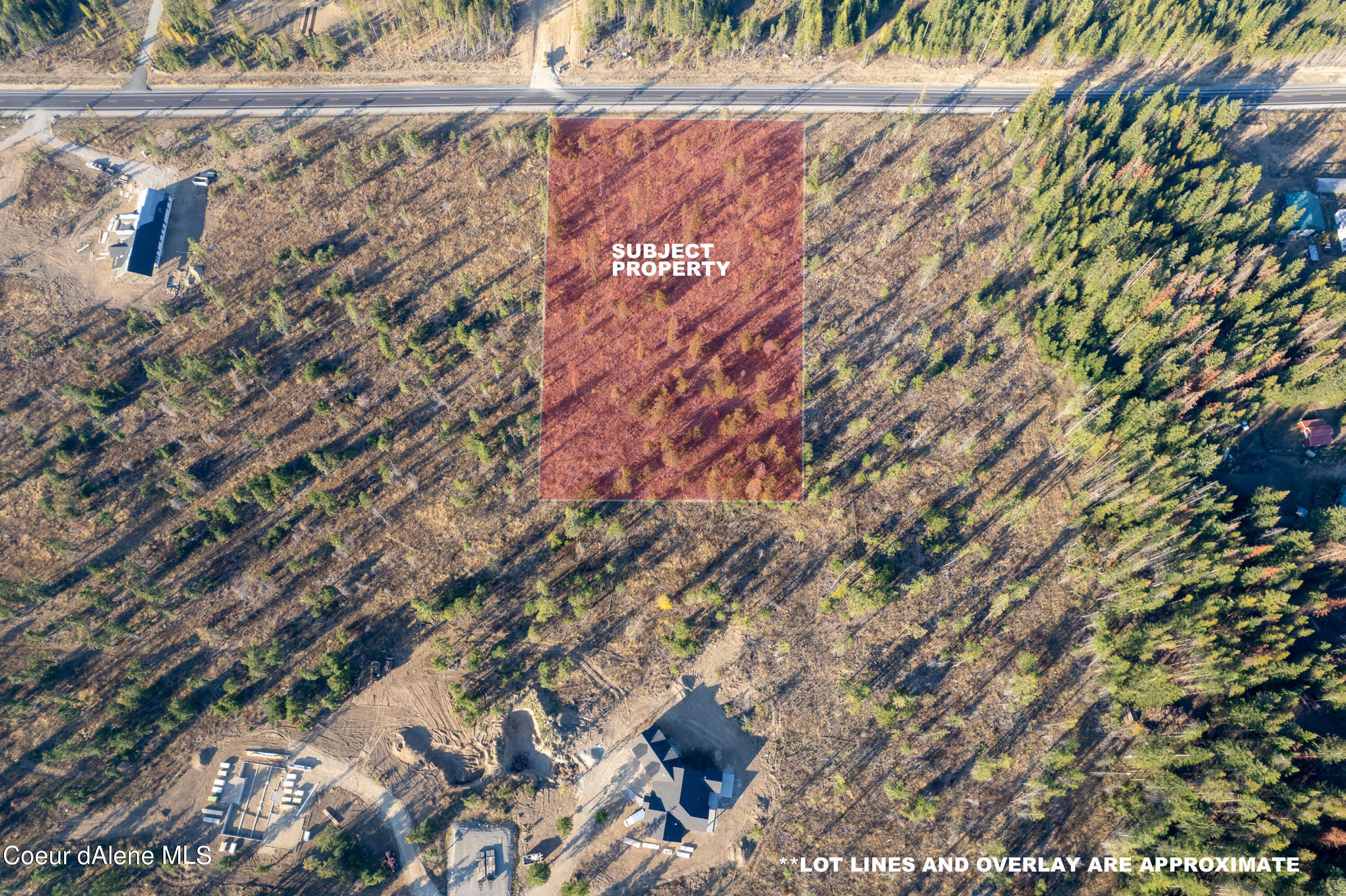12664 East Howard Road Athol, ID 83801 - Photo 18 of 40 AERIAL OVERLAY