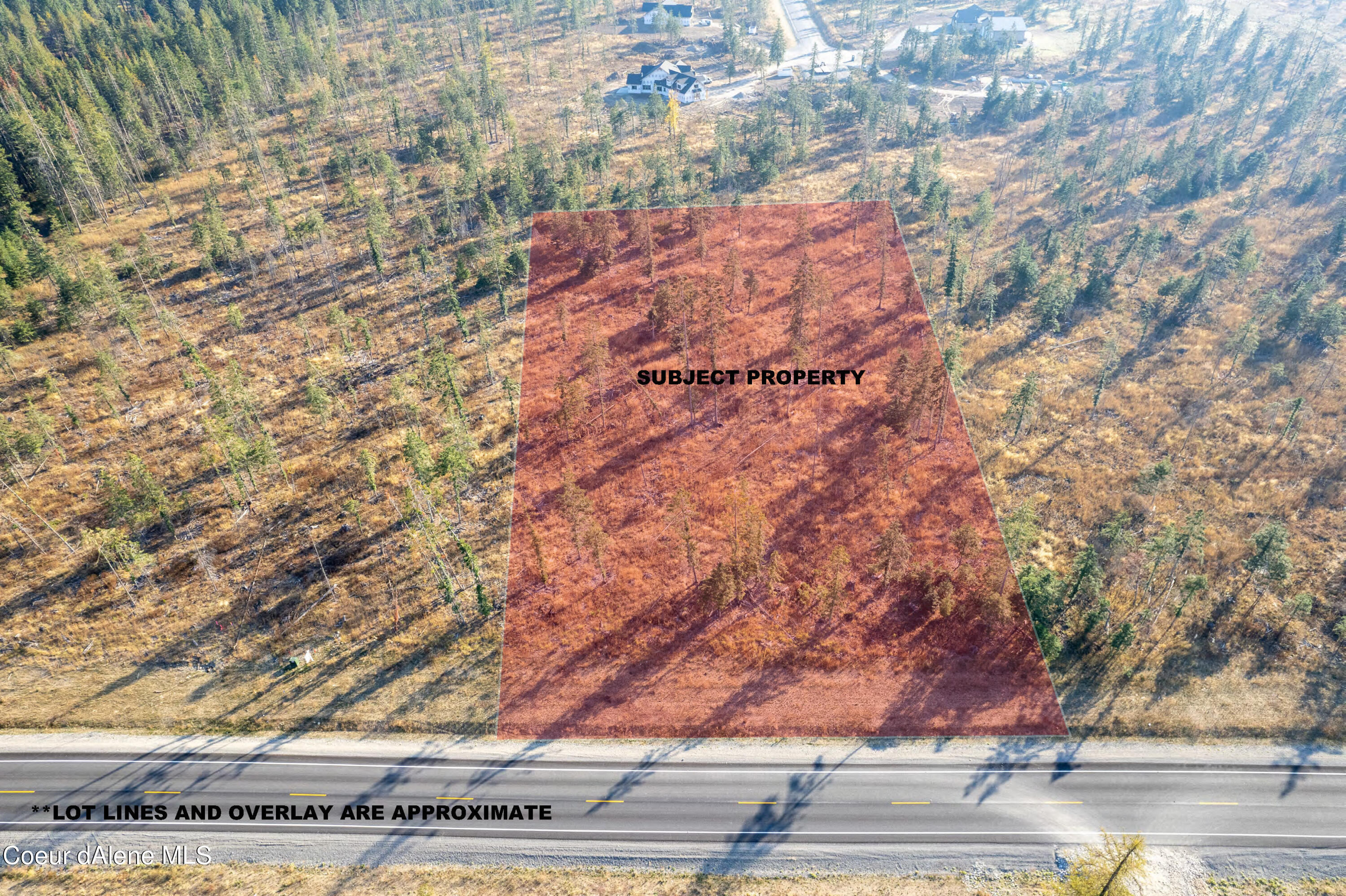 12664 East Howard Road Athol, ID 83801 - Photo 23 of 40 AERIAL OVERLAY