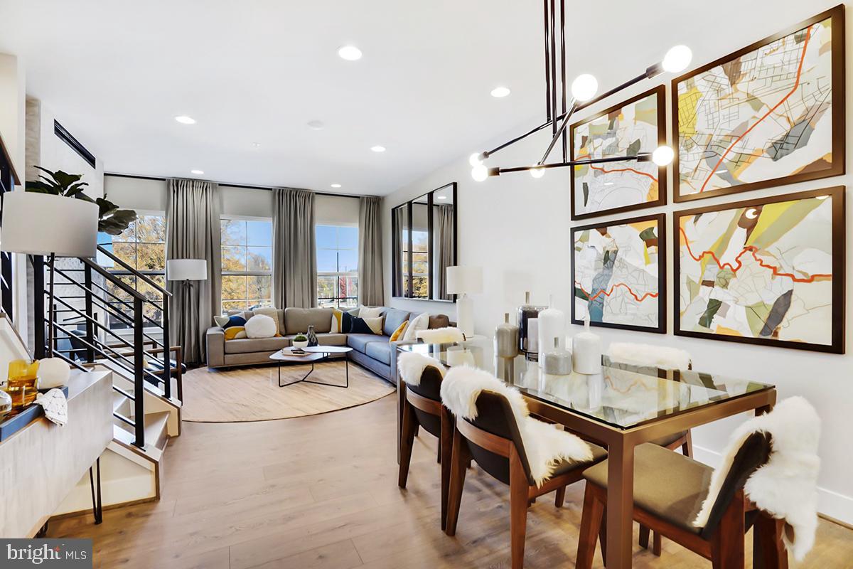 11302 Reston Station Boulevard, Unit HOMESITE 93 Reston, VA 20190 - Photo 6 of 14 Dining Room and Living Room