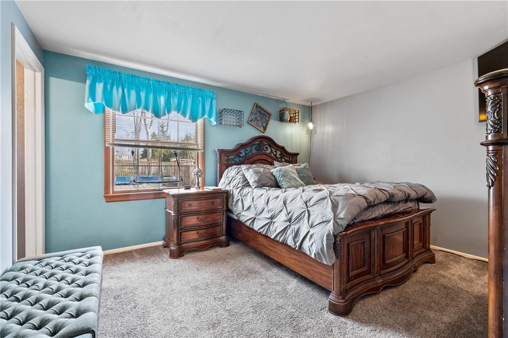 1885 George Circle Irwin, PA 15642 - Photo 13 of 25 a bedroom with a bed and a window