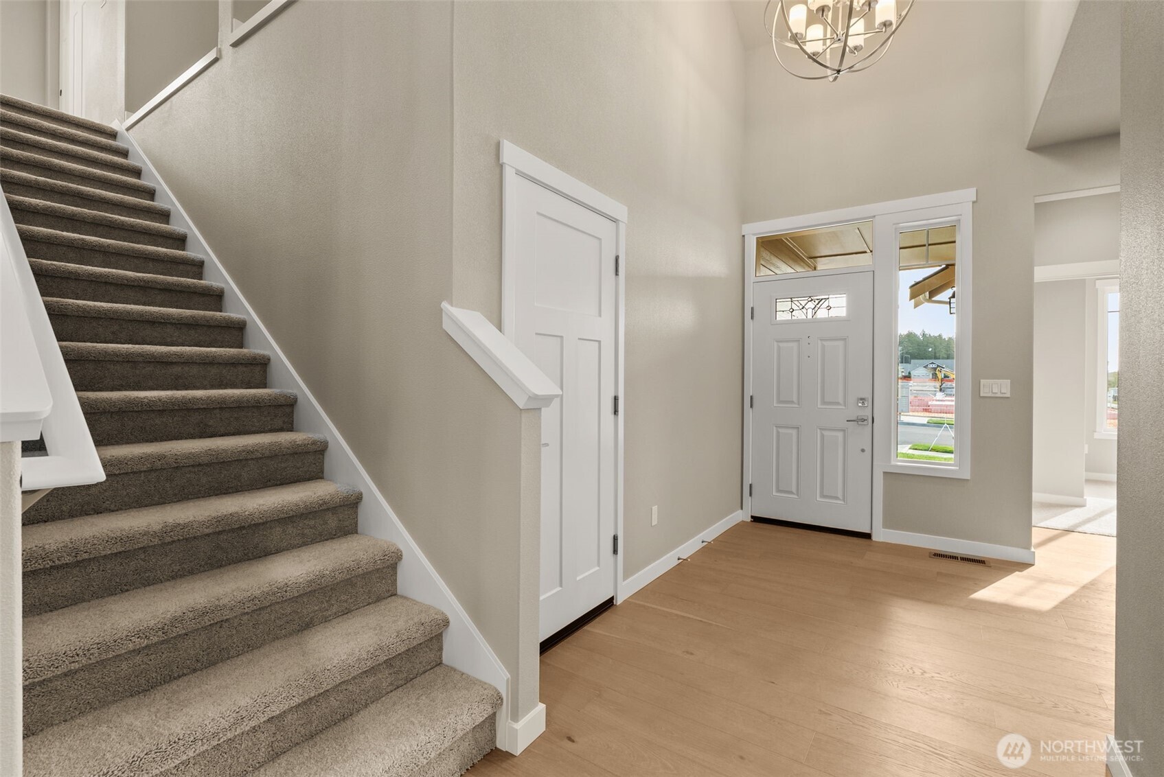 715 Maggee Street Southeast Lacey, WA 98513 - Photo 6 of 35 a view of entryway with wooden floor