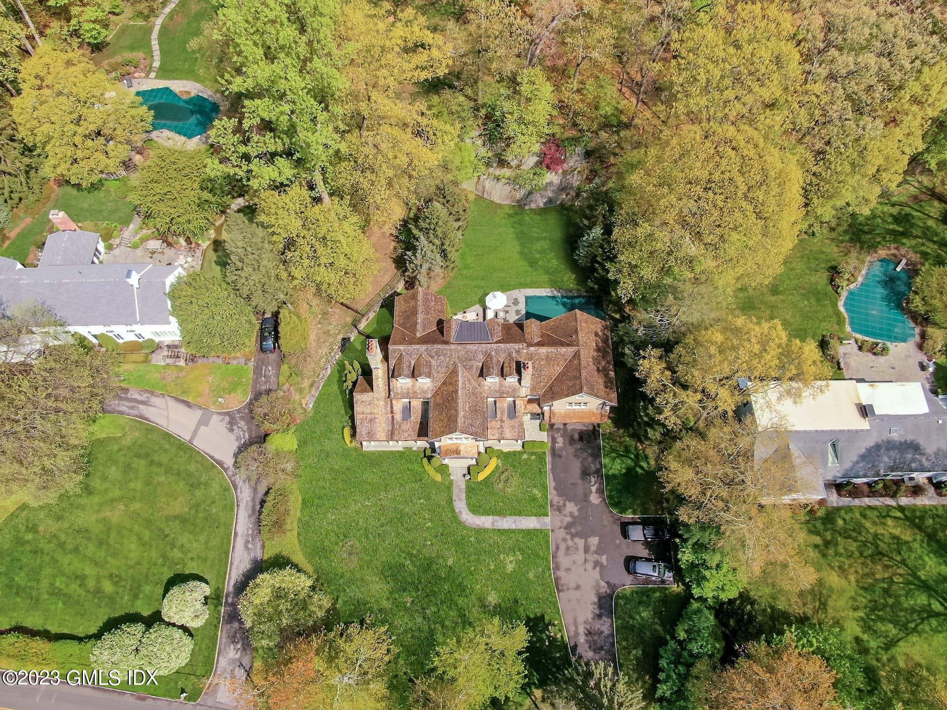 53 Hillside Road Greenwich, CT 06830 - Photo 33 of 37 an aerial view of multiple house
