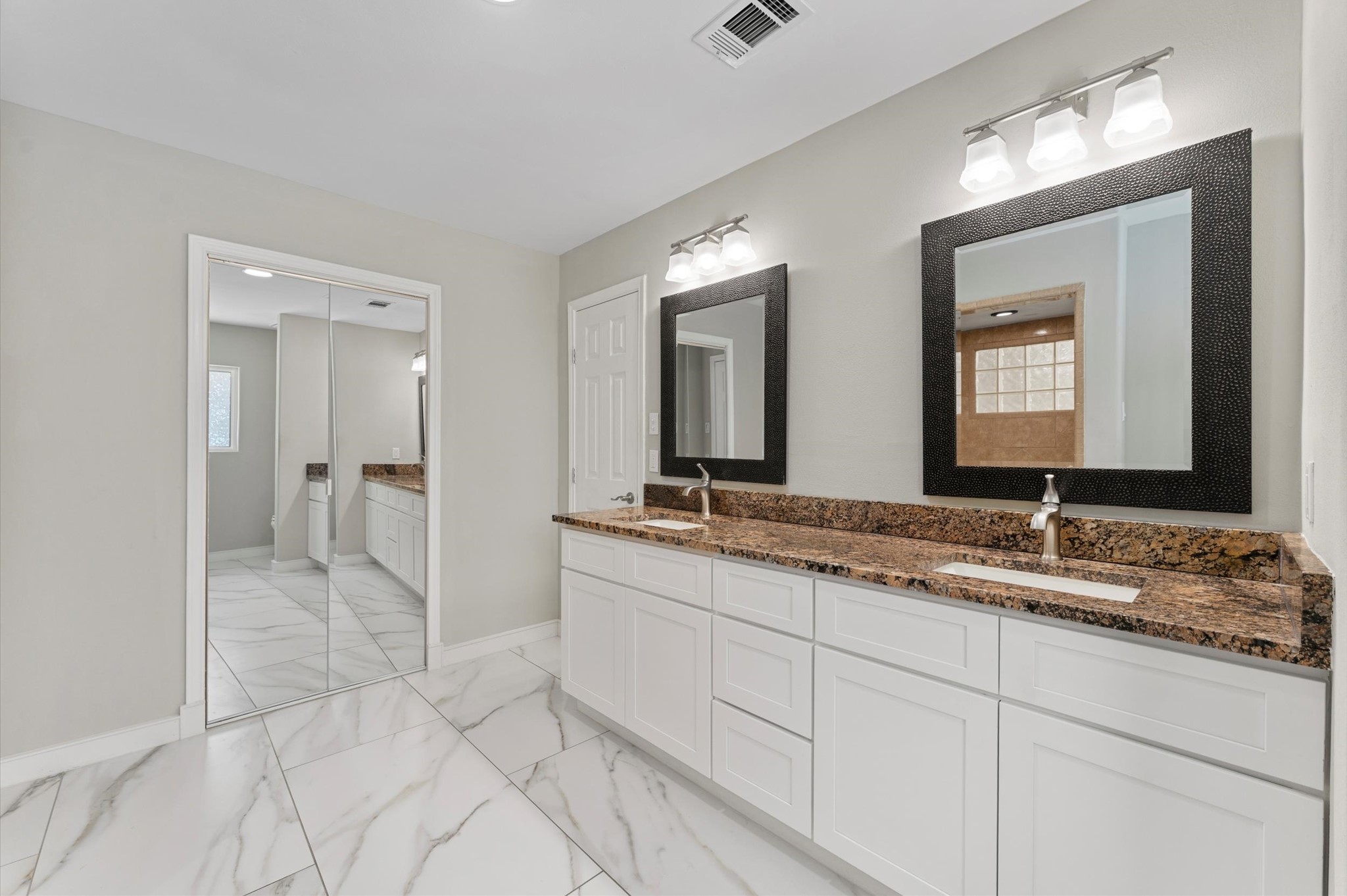 6402 Fawnwood Drive Spring, TX 77389 - Photo 19 of 50 Primary bath 1 dual sink vanity