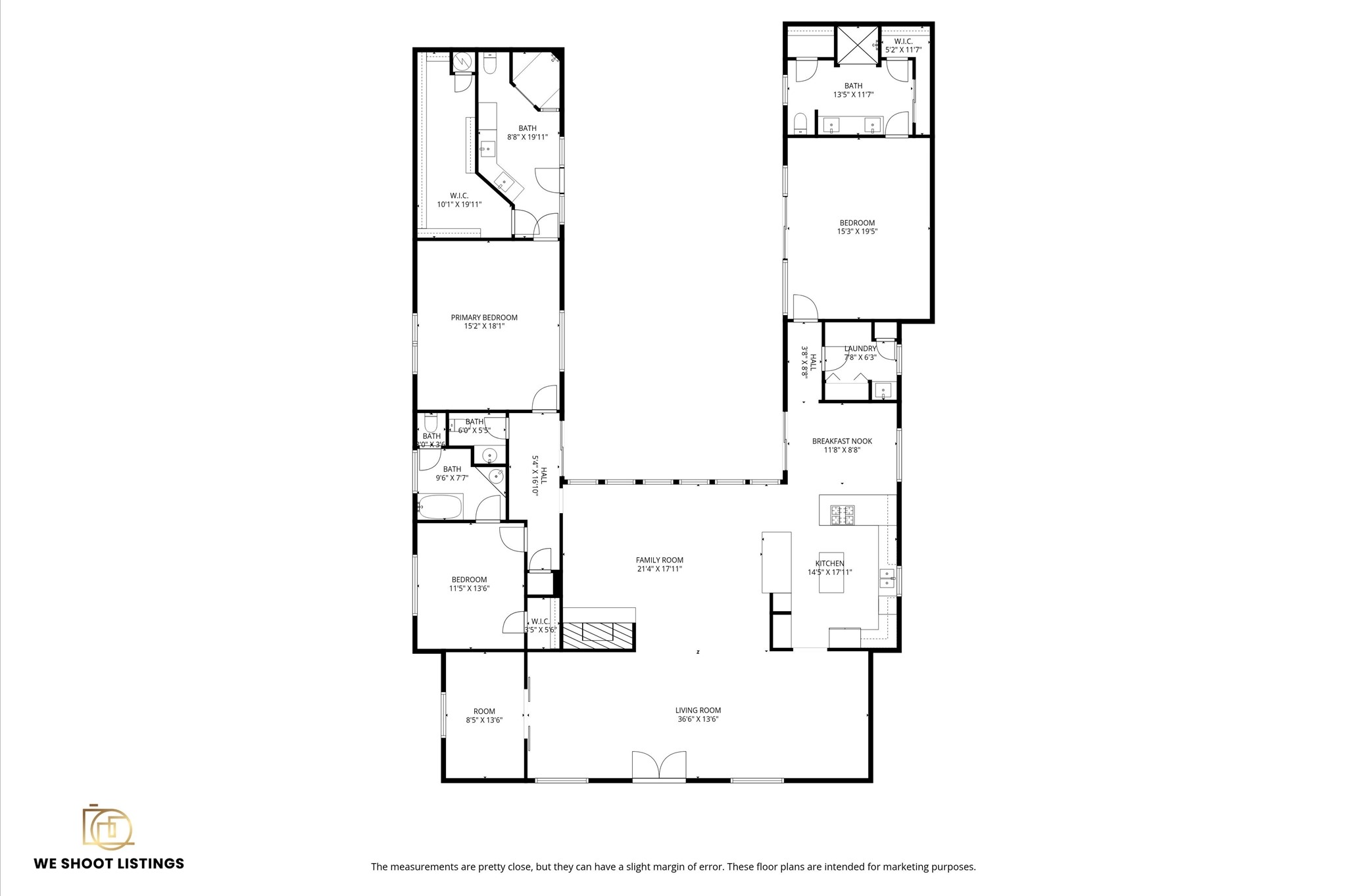 6402 Fawnwood Drive Spring, TX 77389 - Photo 50 of 50 U shaped floor plan for Primary home