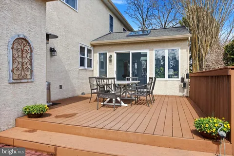 a view of a house with sitting area and furniture