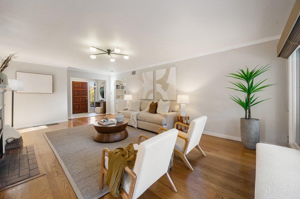 1277 Edgewood Road Redwood City, CA 94062 - Photo 15 of 49 a dining room with furniture and window