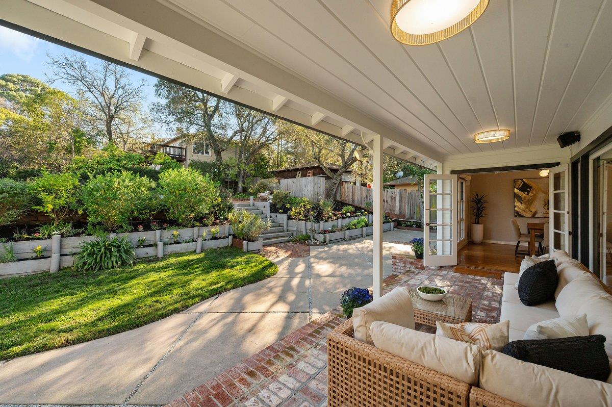 1277 Edgewood Road Redwood City, CA 94062 - Photo 10 of 49 a view of swimming pool with patio