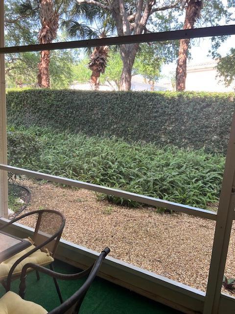 106 Lighthouse Circle, Unit G Tequesta, FL 33469 - Photo 35 of 35 a view of swimming pool from a window