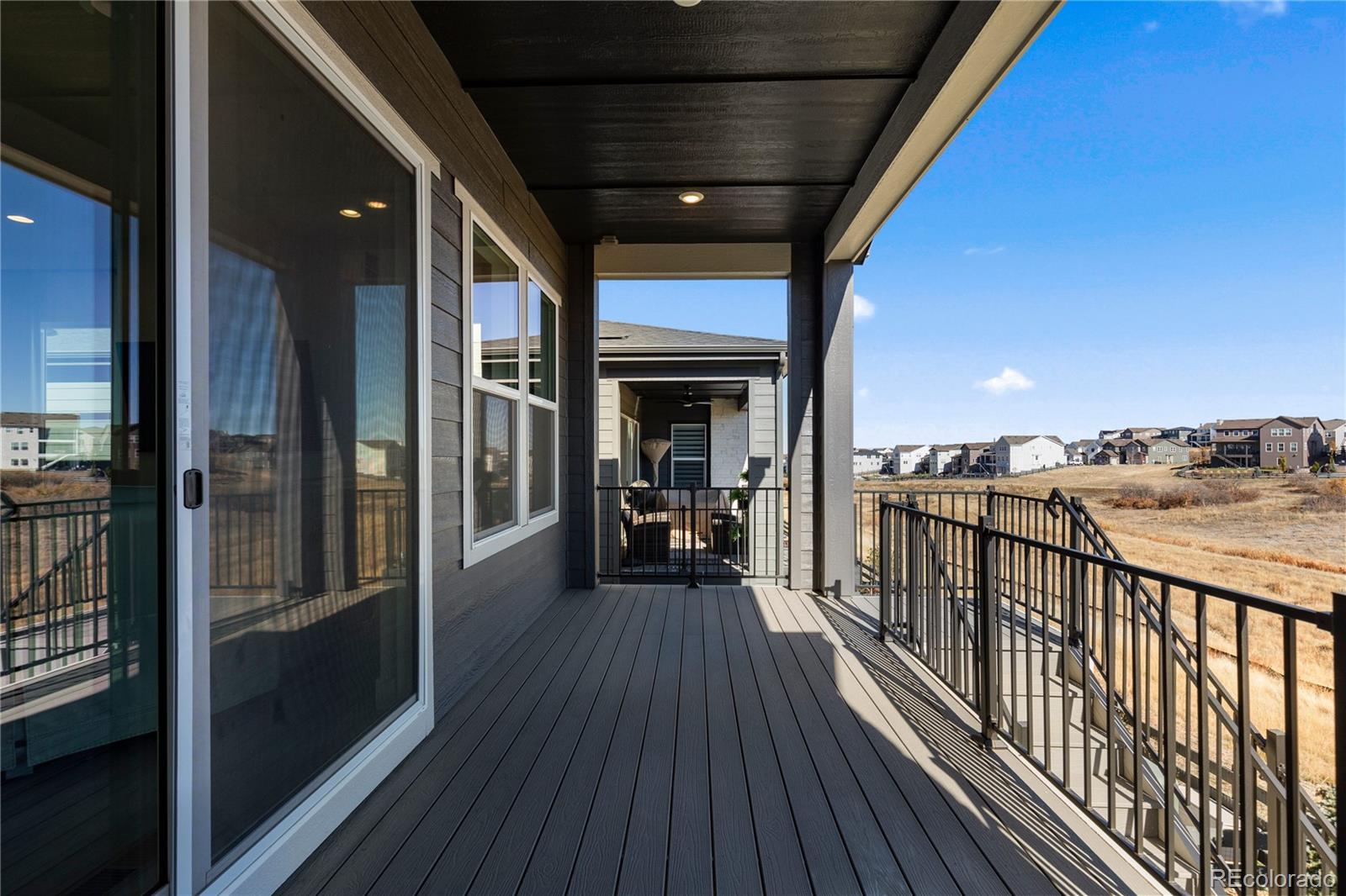 6610 Fawn Path Lane Castle Pines, CO 80108 - Photo 45 of 50 a view of a balcony